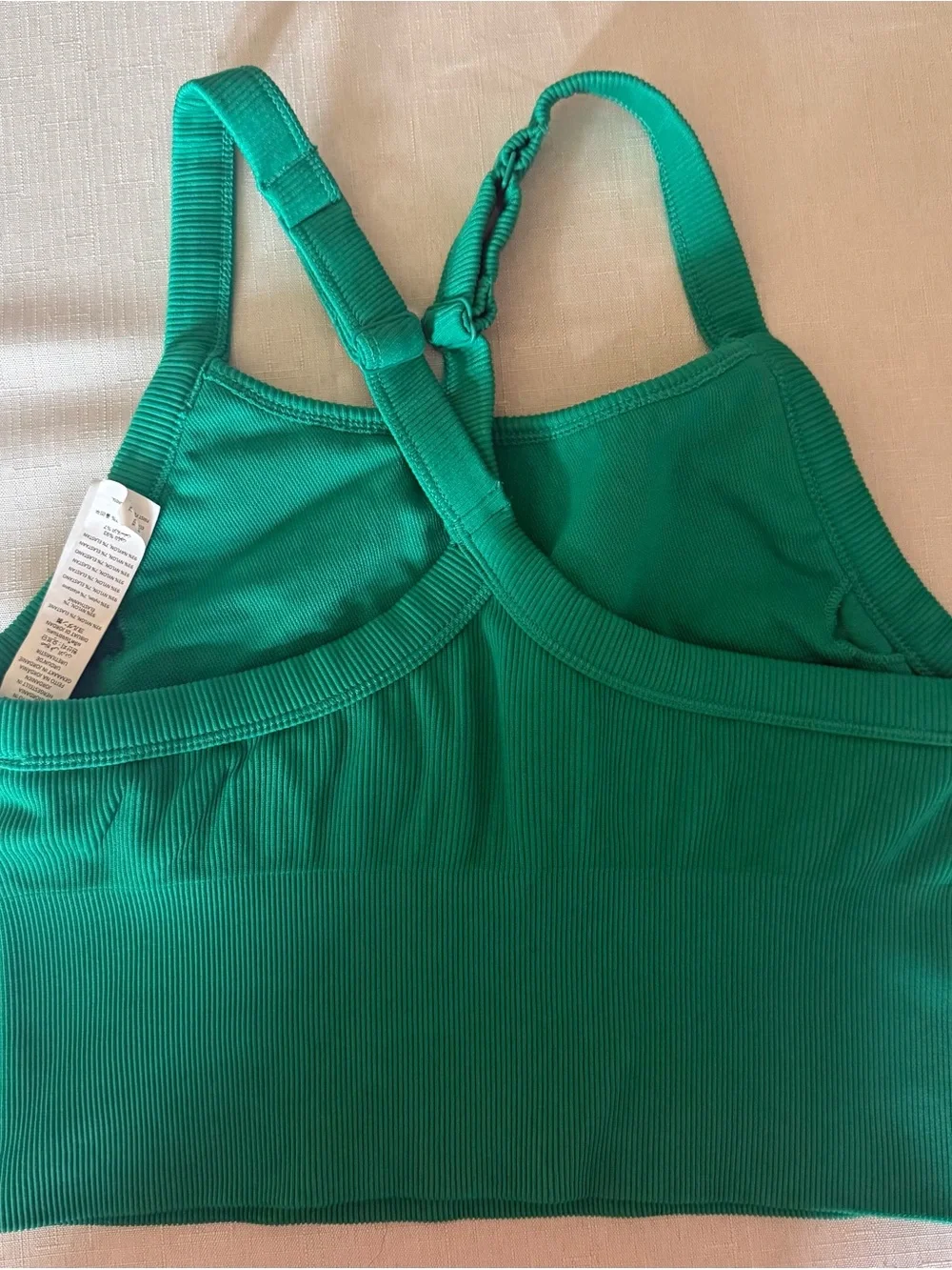 ALO Yoga Seamless Ribbed Favorite Bra Tank- Small